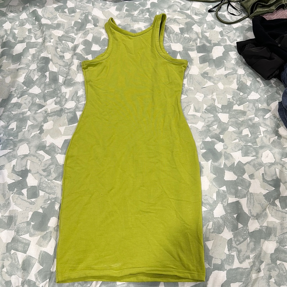 Extra small green dress